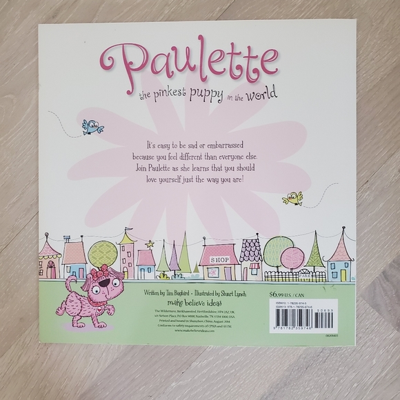 Brand New Kids Book "Paulette the Pinkest Puppy in the World" - Picture 4 of 4
